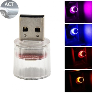 1 * ภายในรถบรรยากาศนีออนแสงโดยรอบกลางคืนตกแต่ง USB โคมไฟมินิหลอดไฟ LED