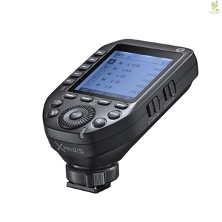 Godox XPROII-S แฟลชทริกเกอร์ไร้สาย 2.4G TTL ออโต้แฟลช 1/8000s HSS หน้าจอ LCD ขนาดใหญ่ 32 มา 8.9