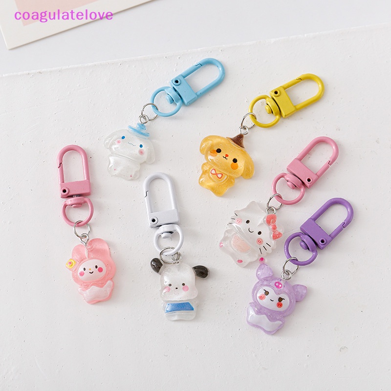 coagulatelove-sanrio-พวงกุญแจรถยนต์-ลายการ์ตูน-hello-kitty-cinnamon-dog-kuromi-melody-น่ารัก-ขายดี