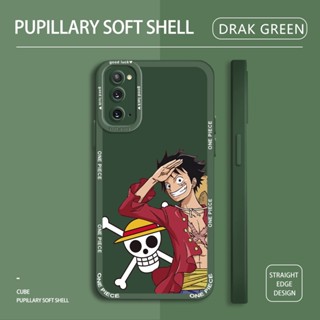 สําหรับ Samsung Galaxy S20 Plus S20 Ultra S20 FE 5G เคสโทรศัพท์ซิลิโคน TPU แบบนิ่ม กันกระแทก ป้องกันกล้อง ลายลูฟี่