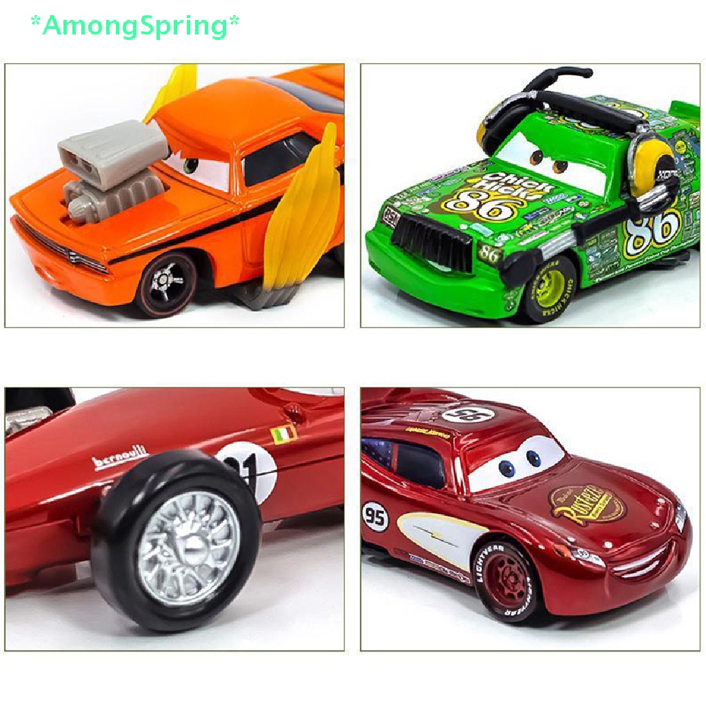 amongspring-gt-ใหม่-โมเดลรถยนต์-disney-pixar-cars-3-lightning-mc-queen-mater-fabulous-hudson-diecast-โลหะอัลลอย-ของเล่นสําหรับเด็กผู้ชาย-ของขวัญวันเกิด-คริสต์มาส