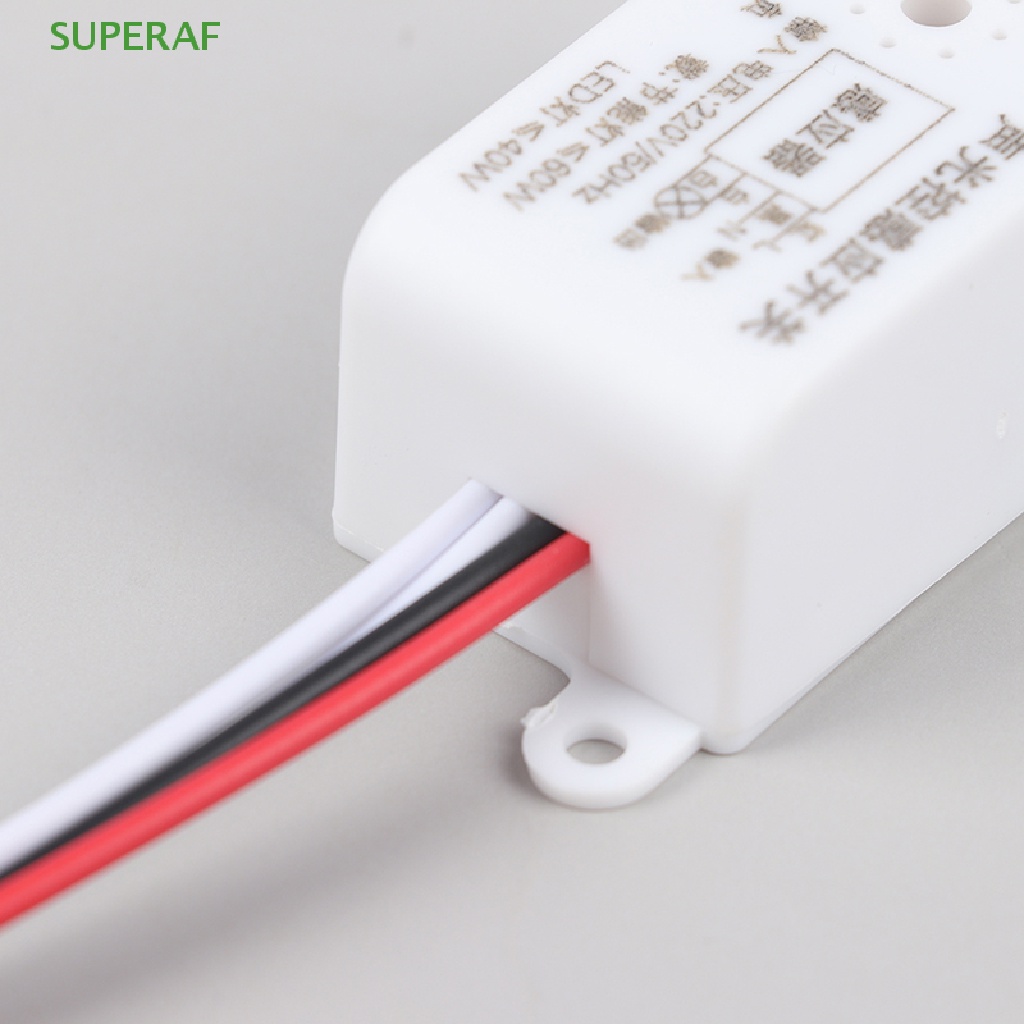 superaf-สวิตช์เซนเซอร์เสียง-เปิดปิดอัตโนมัติ-220v