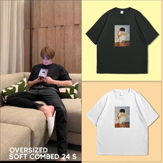 เสื้อยืด ผ้าฝ้าย พรีเมี่ยม โอเวอร์ไซซ์ ลาย NCT 127 Jaehyun Childhood 24s สําหรับทุกเพศ