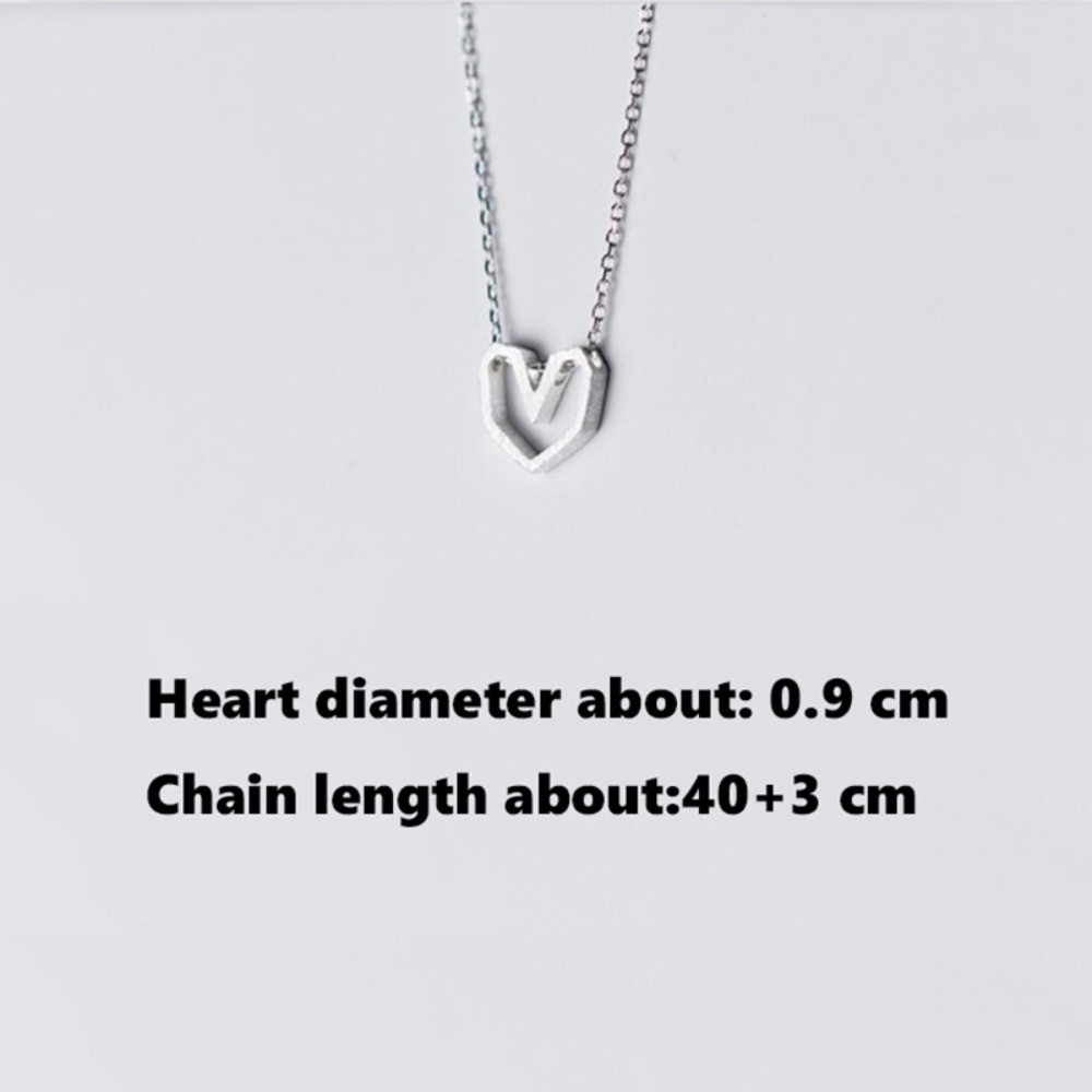 ภาพหน้าปกสินค้าสร้อยคอเงินแท้ เกรด 925 จี้รูปหัวใจ แบบรูกลวง สําหรับผู้หญิง จากร้าน elegant.th บน Shopee