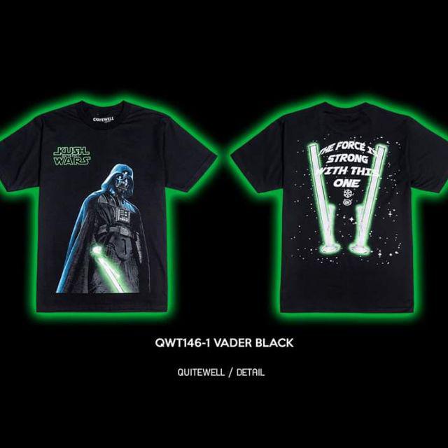 พร้อมส่ง-ผ้าฝ้ายบริสุทธิ์-qwt146-1-vader-black-t-shirt