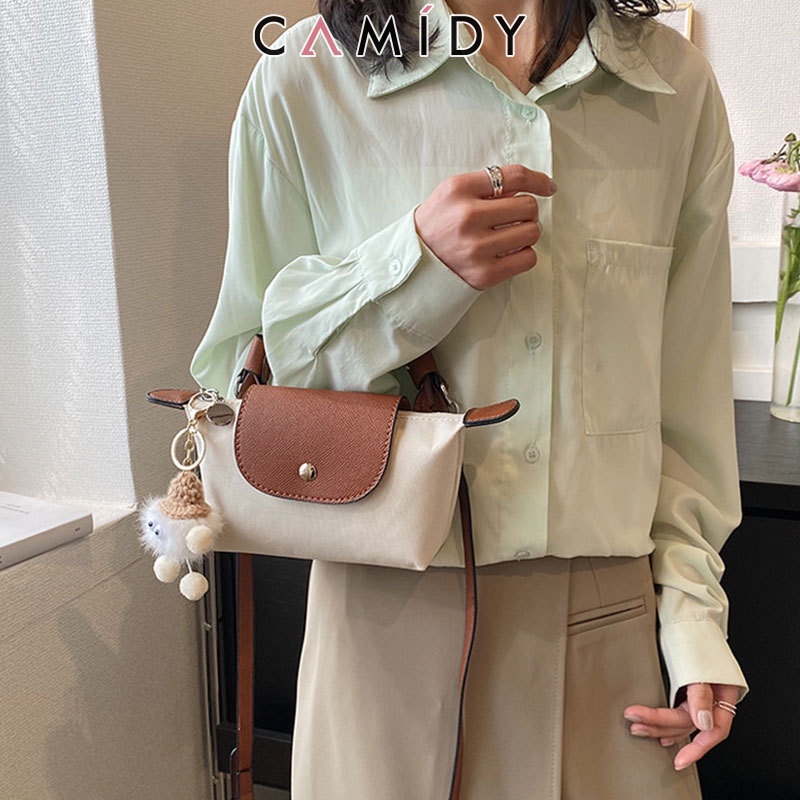 camidy-ขายร้อน-longchamp-mini-dumpling-ใหม่แฟชั่นแบบพกพาเหรียญไหล่