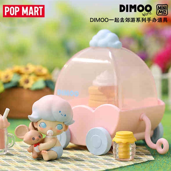 POPMART DIMOO GO ON AN OUTING TOGETHER ออกไปข้างนอกด้วยกัน กล่องตาบอด ...