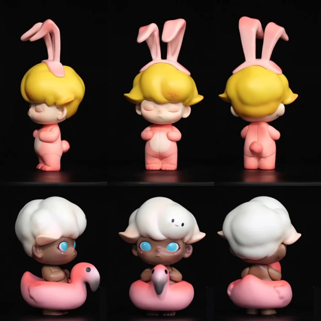 ของแท้ DIMOO Retro series Secret Hidden Figure & Set 12 Designs ตุ๊กตา ...