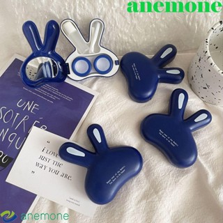 Anemone กล่องคอนแทคเลนส์ มินิ สร้างสรรค์ พร้อมกระจก พลาสติก การ์ตูน กระเป๋าแว่นตา ผู้หญิง กล่องแว่นตา