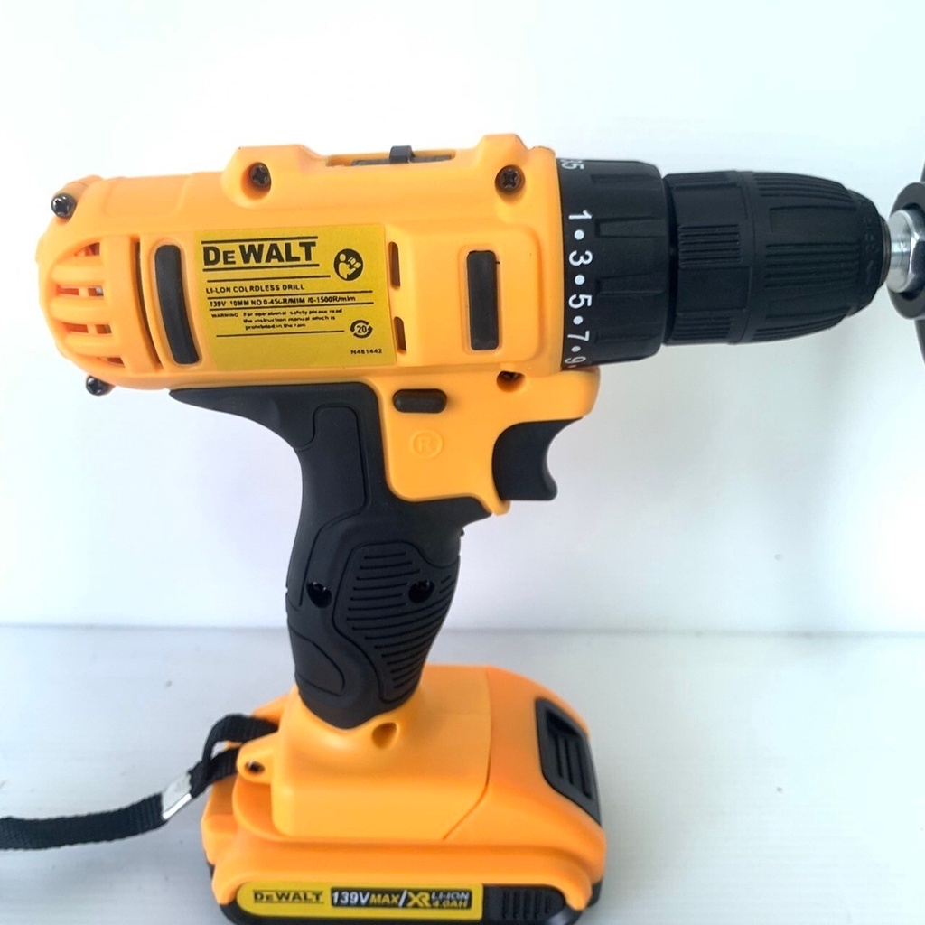 ส่งฟรี-ไม่ต้องใส่โค้ด-สว่านแบต3ระบบ-รุ่น-dewalt-139vงานคุณภาพ-มาพร้อมแท่นชาดระบบ-fast-charging-ชาร์ตได้เร็วขึ้น