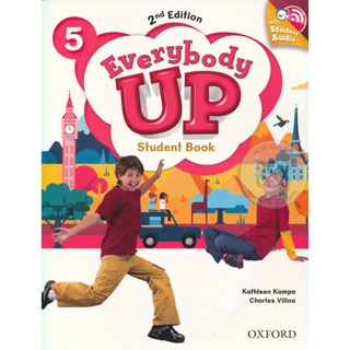 Bundanjai (หนังสือ) Everybody Up 2nd ED 5 : Student Book +CD (P)