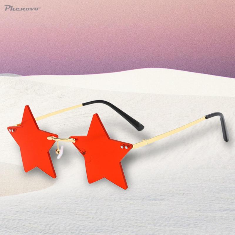 star-shape-sunglasses-holiday-prom-beach-pentagram-rimless-glasses