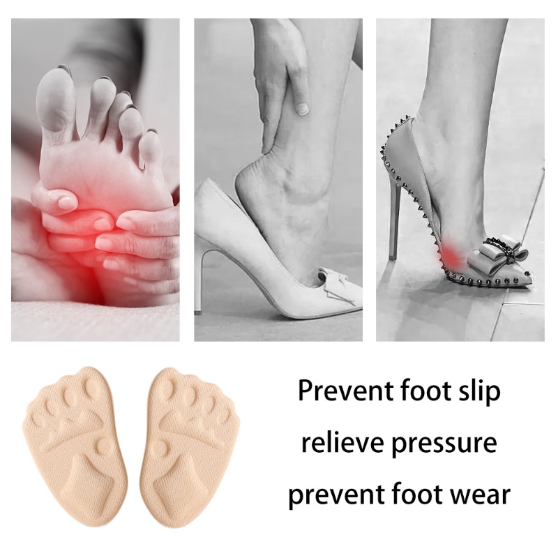 แผ่นรองเท้าส้นสูง-กันลื่น-ระบายอากาศได้ดี-ป้องกันการลื่น-บรรเทาอาการปวดเท้า-สําหรับผู้หญิง
