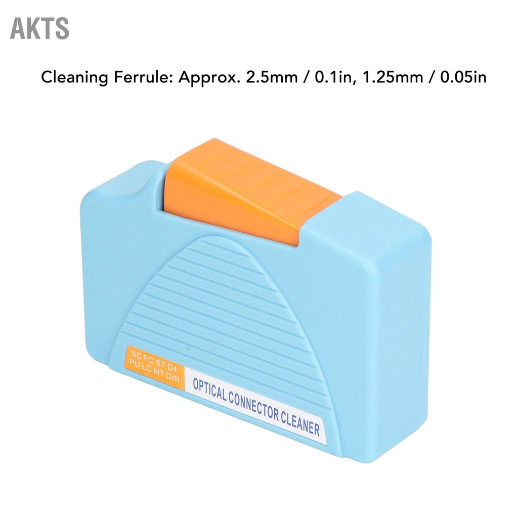 akts-cassette-optical-connector-cleaner-กล่องทำความสะอาดไฟเบอร์ออปติกสำหรับ-fc-sc-lc-st-mu-d4-mpo