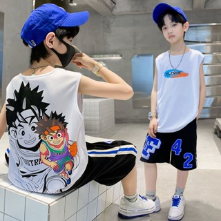 (พร้อมส่ง) เสื้อยืด ทรงหลวม เข้ากับทุกการแต่งกาย สําหรับเด็กผู้ชาย 2023