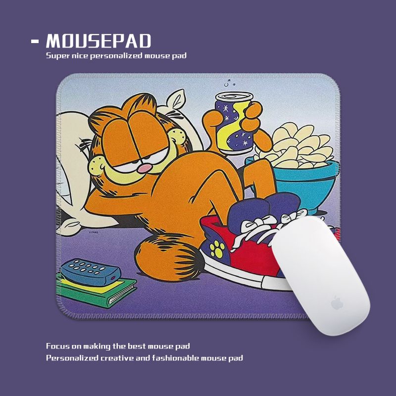 garfield-แผ่นรองเมาส์-ลบได้-ทนต่อสิ่งสกปรก-สําหรับแล็ปท็อป-คอมพิวเตอร์