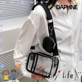 Daphne กระเป๋าสะพายข้าง ผู้หญิง เยลลี่ พร้อมที่ใส่บัตร กระเป๋าถือ