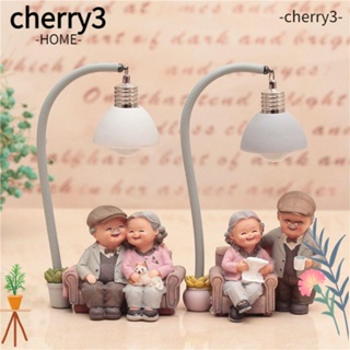 Cherry3 โมเดลฟิกเกอร์เรซิ่น รูปคู่รัก สไตล์โมเดิร์น สําหรับตกแต่งบ้าน โต๊ะออฟฟิศ