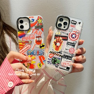 เคสโทรศัพท์มือถือแบบแข็ง บางมาก กันกระแทก ลายฉลากเลเซอร์ เลนส์สองด้าน สําหรับ iPhone 14 11 13 12 Pro Max XR 7 8 Plus 7 8 SE 2020 Xs Max