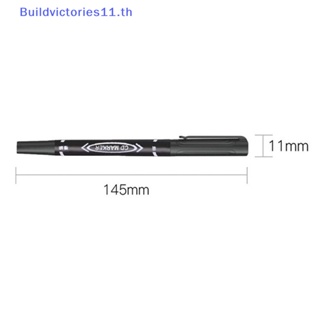 Buildvictories11 ปากกามาร์กเกอร์ หมึกกันน้ํา สีดํา TH