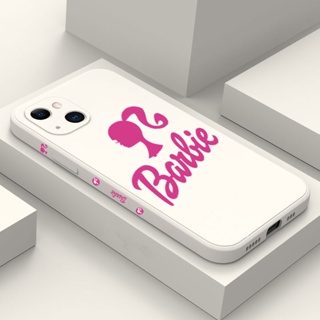 เคสโทรศัพท์มือถือ ลายตุ๊กตาบาร์บี้น่ารัก สีชมพู สําหรับ iPhone 15 14 13 12 11 Pro Max X XR XS Max 7 8 Plus SE 2 2020 13 12 Mini 14 Plus