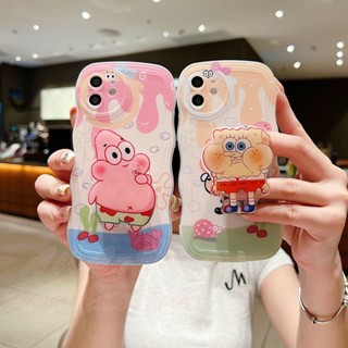 เคส OPPO Reno 8 8T 8Z 7 7Z 5 4 4G 5G F11 Pro F9 F7 F5 F1s Reno8 T Z Reno8T Reno8Z Reno7 Reno7Z Reno5 Reno4 OPPOF11 OPPOF9 OPPOF7 OPPOF5 OPPOF1s Wave SpongeBob Patrick Star Popsocket Soft Case