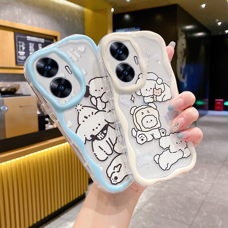 เคส-realme-c55-เคสโทรศัพท์มือถือ-กันตก-ลายครีม-สําหรับ-realme-c55