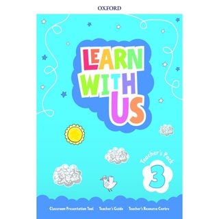 Bundanjai (หนังสือเรียนภาษาอังกฤษ Oxford) Learn With Us 3 : Teachers Pack (P)
