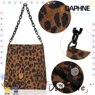 Daphne กระเป๋าสะพายไหล่ ลายเสือดาว สําหรับผู้หญิง