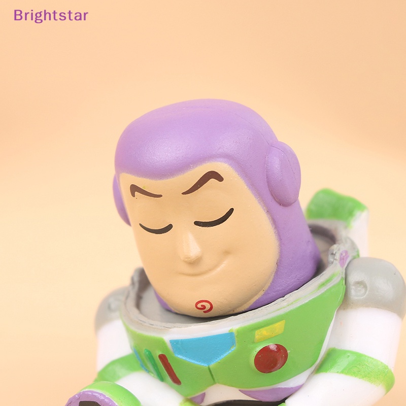 brightstar-ใหม่-ฟิกเกอร์ดิสนีย์-toy-story-buzz-lightyear-woody-alien-สําหรับตกแต่งโต๊ะ-4-ชิ้น