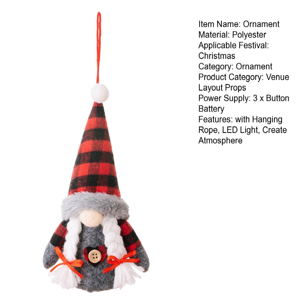 joomstore-ตุ๊กตาโนม-มีไฟ-led-เหมาะกับเทศกาลคริสต์มาส-สําหรับตกแต่งบ้าน