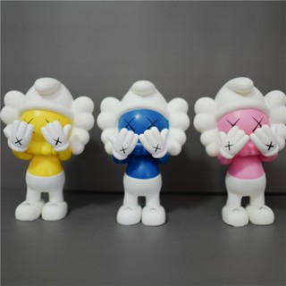 โมเดลตุ๊กตาฟิกเกอร์ kaws Sesame Street sz-sujiao-kaws Elf สําหรับตกแต่ง