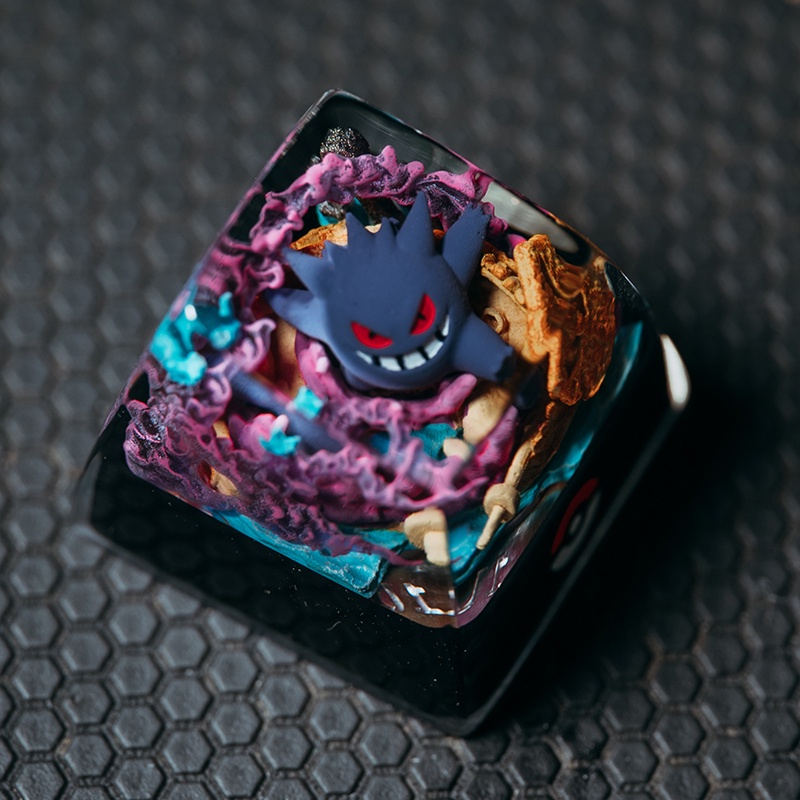 คีย ์ บอร ์ ดเชิงกล Pokémon Pokemon Resin Translucent Pokémon Keycap ...