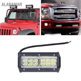 ALABAMAR LED Work Light 120W Rectangle Universal Spotlight Modification for Auto Motorcycle Trunk