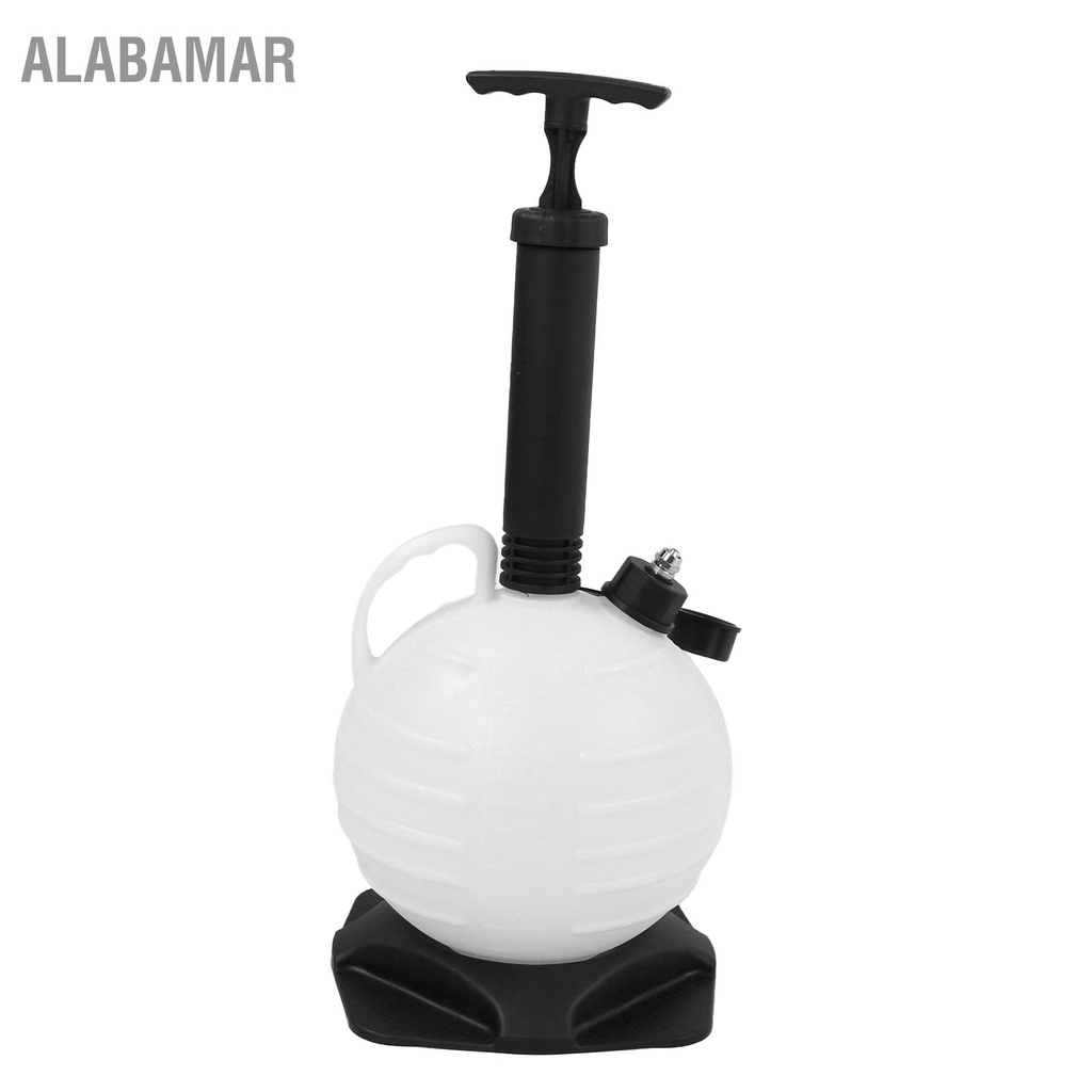 alabamar-6l-ดูดน้ำมันดูดด้วยมือปั๊มของเหลวพลาสติกสำหรับรถยนต์รถจักรยานยนต์เครื่องตัดหญ้า