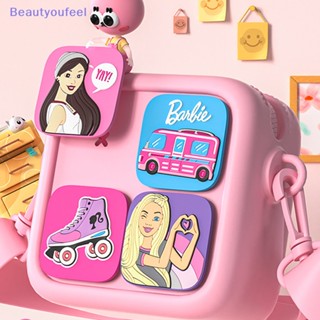 [Beautyoufeel] ของแท้ กระเป๋าเป้สะพายหลัง ลายการ์ตูนบาร์บี้ กันน้ํา เหมาะกับของขวัญ สําหรับเด็กผู้หญิง DIY