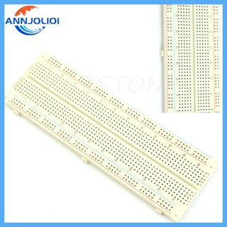 Ann MB-102 บอร์ดทดสอบเบรดบอร์ด PCB 830 จุด DIY สําหรับพัฒนาการ