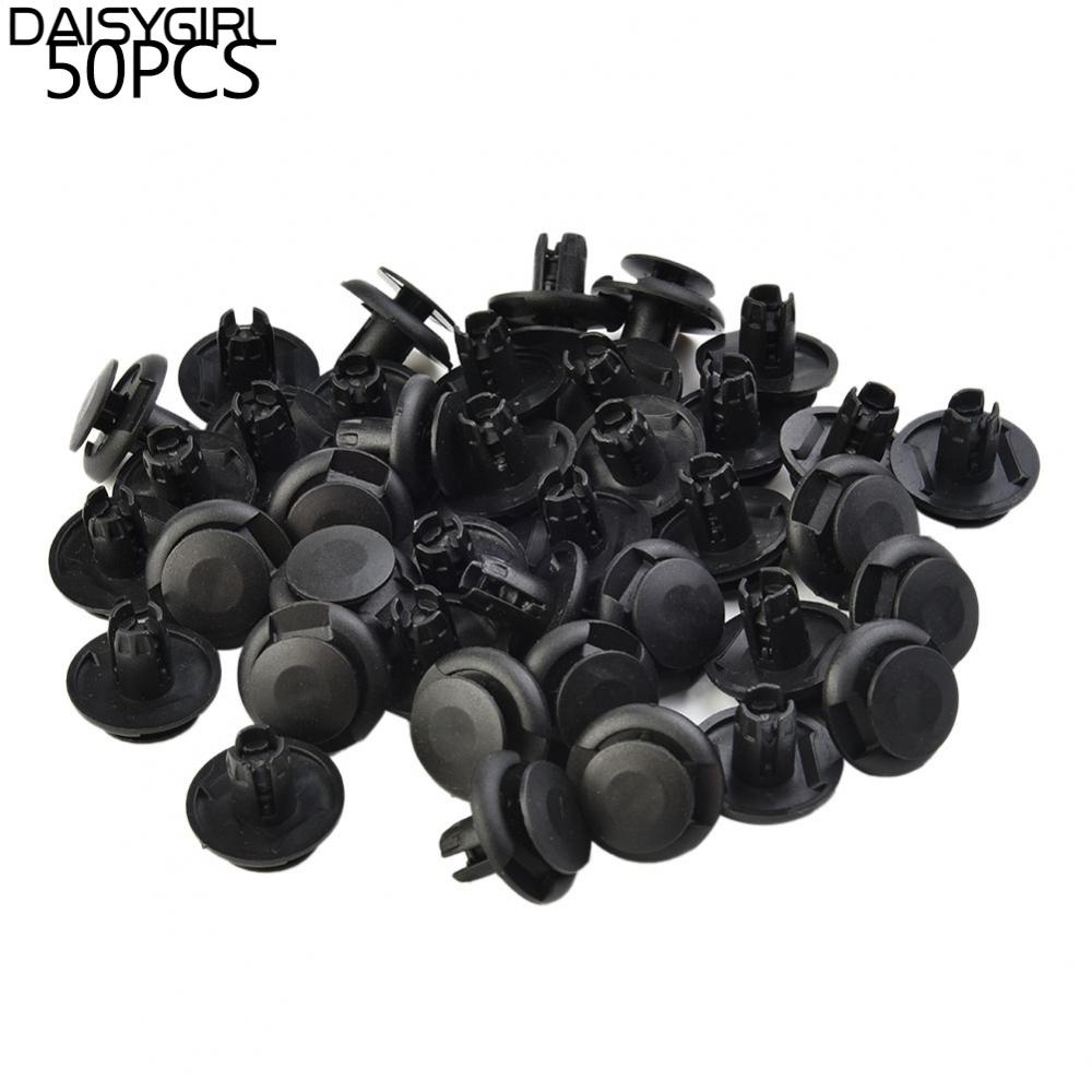 daisyg-plastic-push-pin-8mm-hole-rivet-fastener-clips-black-parts-replacement