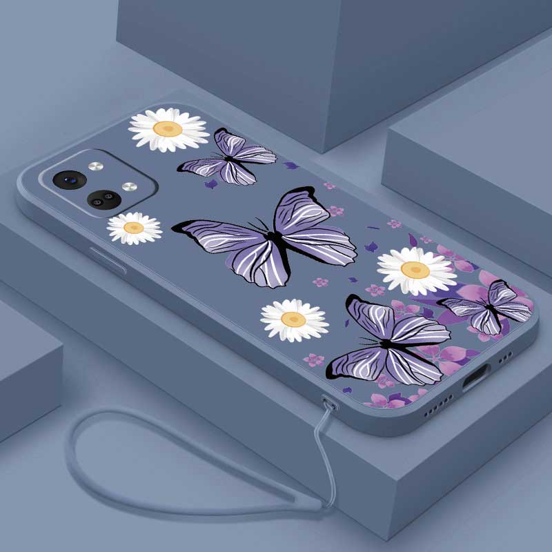 เคสโทรศัพท์มือถือ-ซิลิโคน-กันกระแทก-ลายดอกเดซี่-ผีเสื้อ-สําหรับ-oneplus-nord-3-5g-2t-nord3-ce-3-lite-ce-2-lite-5g