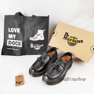 Dr.martens รองเท้าโลฟเฟอร์ลําลอง หนังวัวแท้ ประดับพู่ สลิปออน สําหรับผู้ชาย และผู้หญิง ไซซ์ 35-46 OPOD