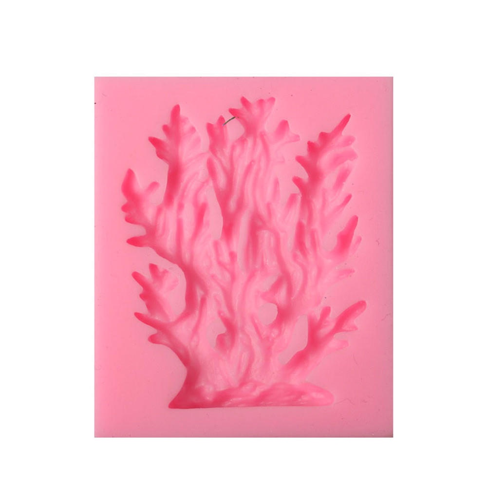 แม่พิมพ์ซิลิโคน-รูปปะการังทะเล-สําหรับทําช็อคโกแลต-เค้ก-ฟองดองท์-น้ําตาล-ตกแต่งเค้ก