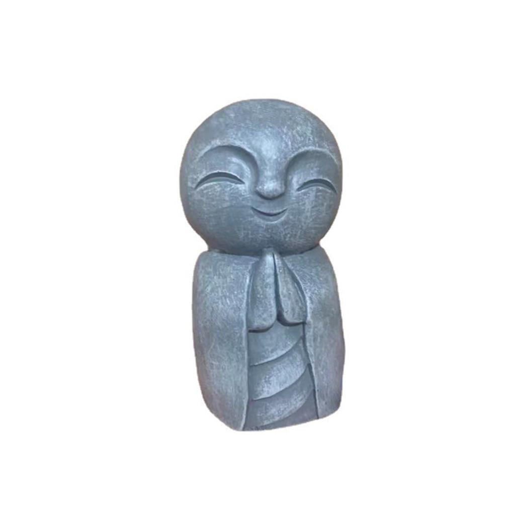 buran-ฟิกเกอร์รูปปั้นพระจิโซะน่ารัก-ขนาดเล็ก-กันการสึกหรอ-สําหรับเก็บสะสม
