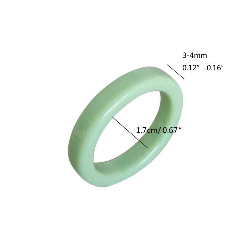 arin-แหวนอะคริลิคเรซิ่น-รูปพัด-y2k-เรียบง่าย-เครื่องประดับแฟชั่น-diy