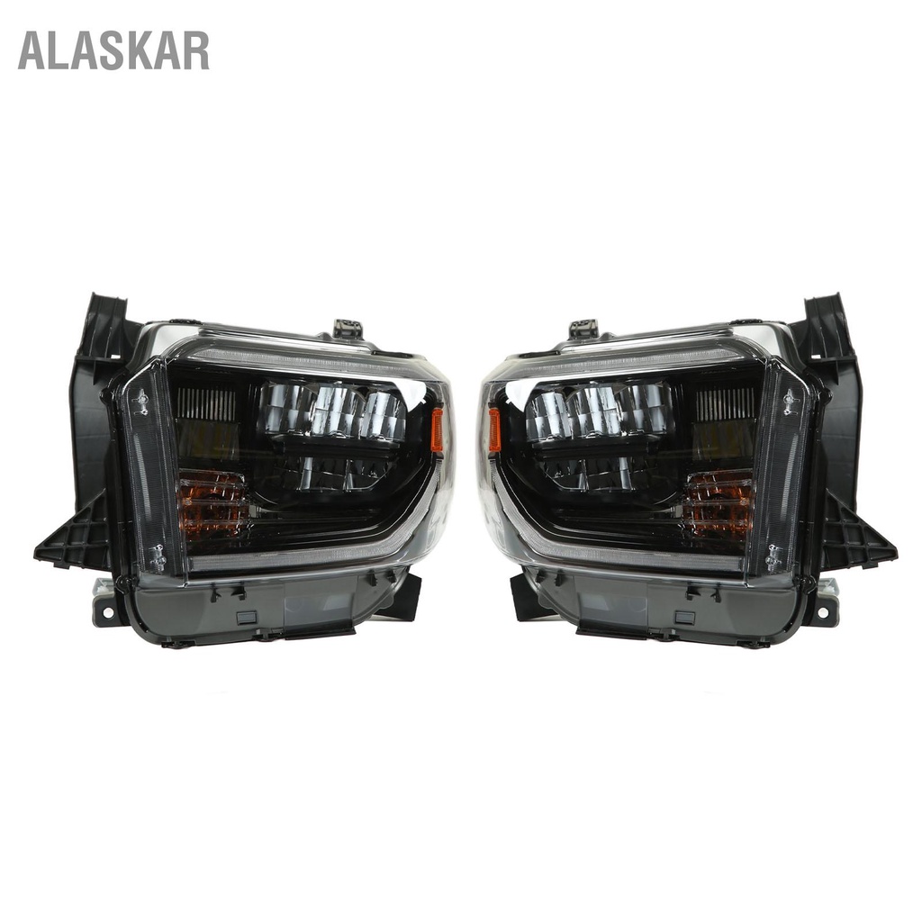 alaskar-ไฟหน้า-led-12v-ซ้าย-ขวา-กันน้ํา-แบบเปลี่ยน-สําหรับ-tundra-sr-sr5-limited-platinum