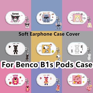 【พร้อมส่ง】เคสหูฟัง แบบนิ่ม ลายการ์ตูน สําหรับ Benco B1s Pods Benco B1s Pods