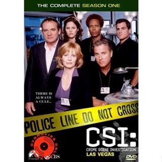 DVD CSI Las Vegas Season 1 ไขคดีปริศนาเวกัส ปี 1 (เสียง ไทย/อังกฤษ | ซับ ไทย/อังกฤษ) DVD