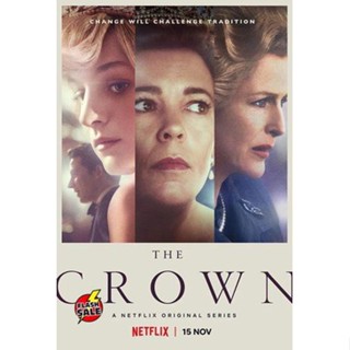 DVD ดีวีดี THE CROWN SEASON 4 EP.1-EP.10 (จบ) (เสียง ไทยมาสเตอร์/อังกฤษ ซับ ไทย(ซับ ฝัง)) DVD ดีวีดี