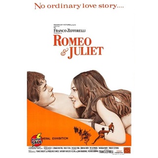 DVD ดีวีดี Romeo and Juliet (1968) โรมีโอและจูเลียต [ได้ออสการ์ 2 รางวัล] (เสียง อังกฤษ | ซับ ไทย/อังกฤษ) DVD ดีวีดี