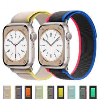 สายนาฬิกาข้อมือ สําหรับ iWatch Band 49 มม. 44 มม. 40 มม. 45 มม. 41 มม. 42 มม. 38 มม. 40 44 45 มม. iWatch series 7 6 5 4 3 se Ultra 8