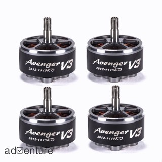 Adven อะไหล่มอเตอร์ไร้แปรงถ่าน Avenger 2812 V3 900kv 1115kv สําหรับโดรนบังคับ Fpv Multicopter 1 ชิ้น 4 ชิ้น